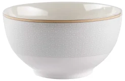 Online Müslischale Geo | 600 ml | weiss Schale
