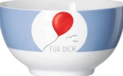 Clearance Müslischale Glück Ballon | 850 ml | blau Schale