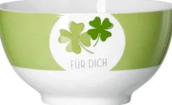 Online Müslischale Glück Klee | 850 ml | grün Schale