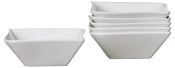 Müslischalen-Set Melodie | 6-teilig | 400 ml | weiss Schale