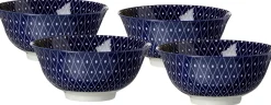 Discount Müslischalen-Set Royal Reiko | 4-teilig | 650 ml | blau Schale