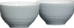 Outlet Müslischalen-Set Suomi | 2-teilig | 650 ml | graublau Schale