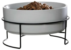 New Napfset Taro | 2-teilig | 1,8 Liter | grau Hund