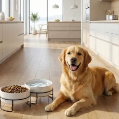 Hot Napfset Taro | 3-teilig | 880 ml | grau Hund