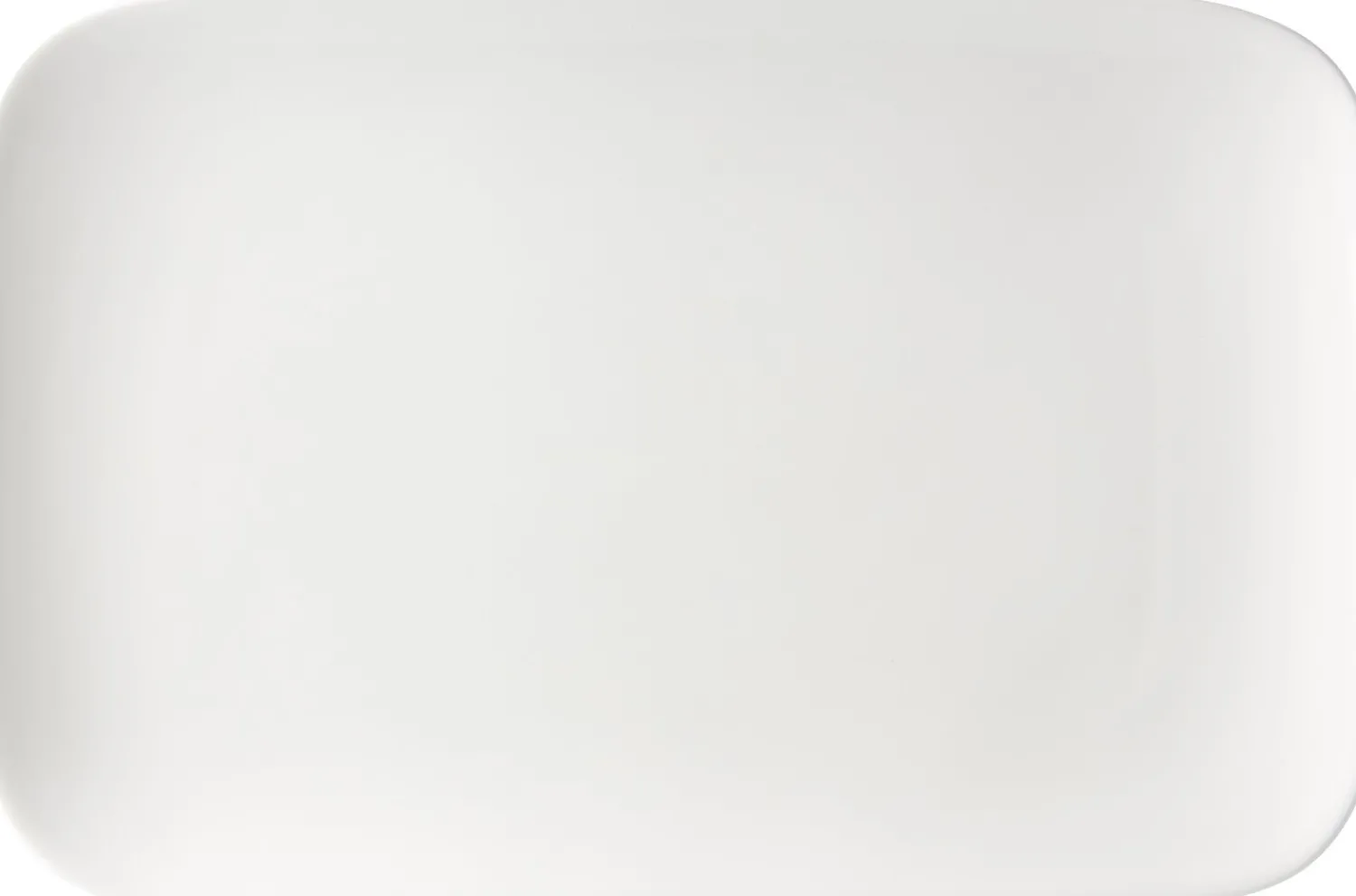 Discount Platte Arena | 28 x 18,5 cm | weiss | rechteckig Platte