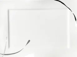 Sale Platte Dacapo | 35 x 25,5 cm | weiss | rechteckig Platte