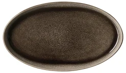 Outlet Platte Eda Umbra | 29 x 16,5 cm | braun | oval Platte