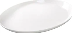 Outlet Platte 4every Day | 34 x 25 cm | weiss | oval Platte