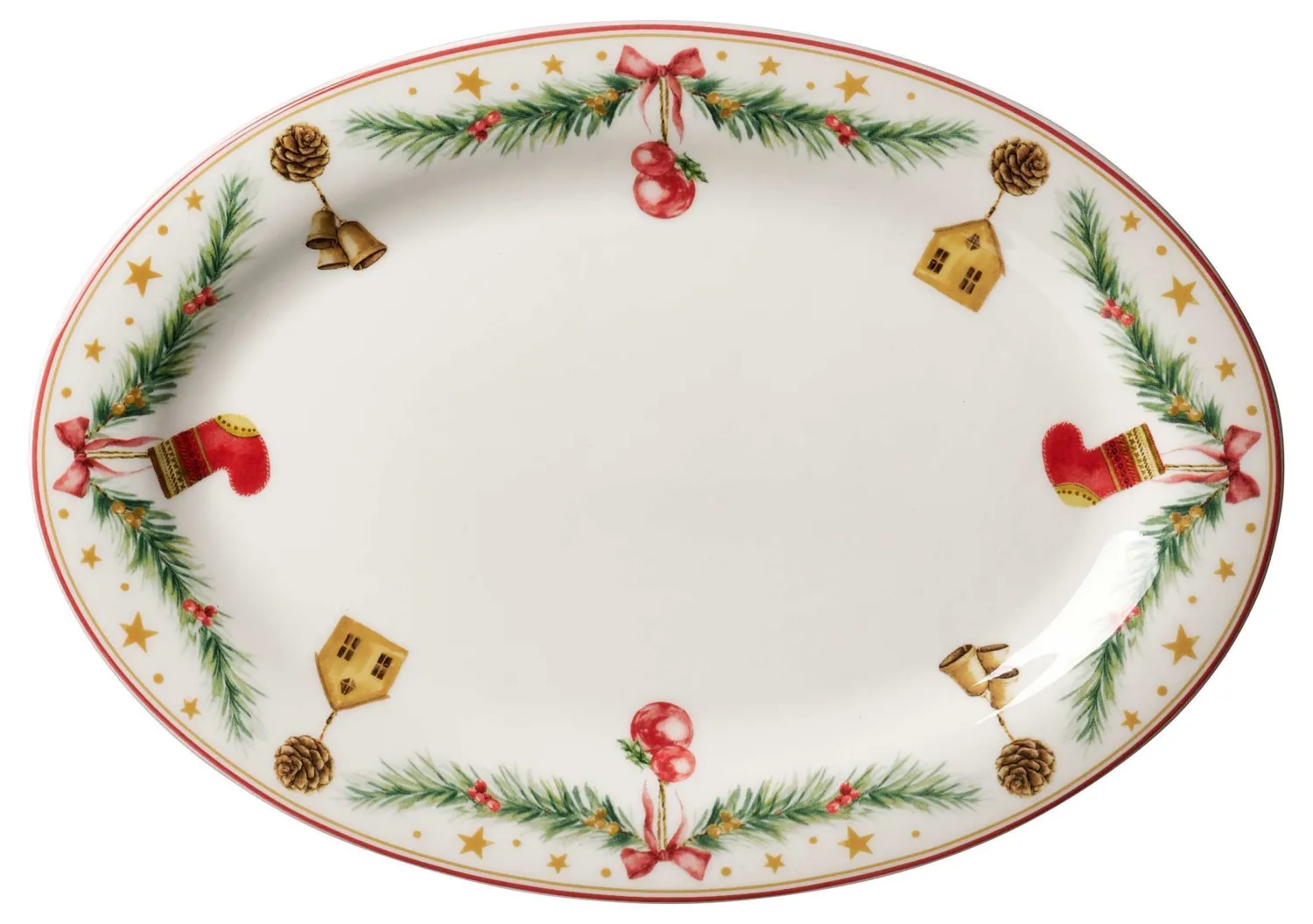 Sale Platte Holly | 32 x 21 cm | oval Platte