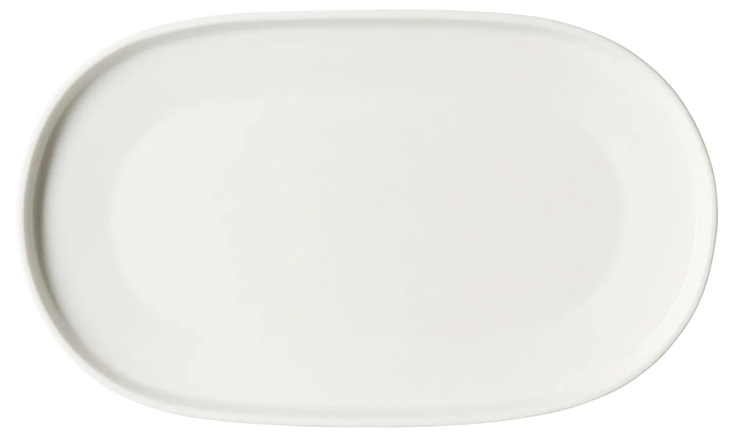 Sale Platte Kelly | 23,5 x 14 cm | weiss | oval Platte