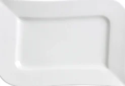Hot Platte Melodie | 36 x 23 cm | weiss | rechteckig Platte