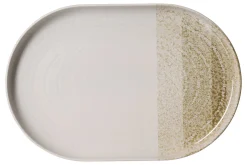 Outlet Platte Trio | 30 x 20 cm | creme | oval Platte