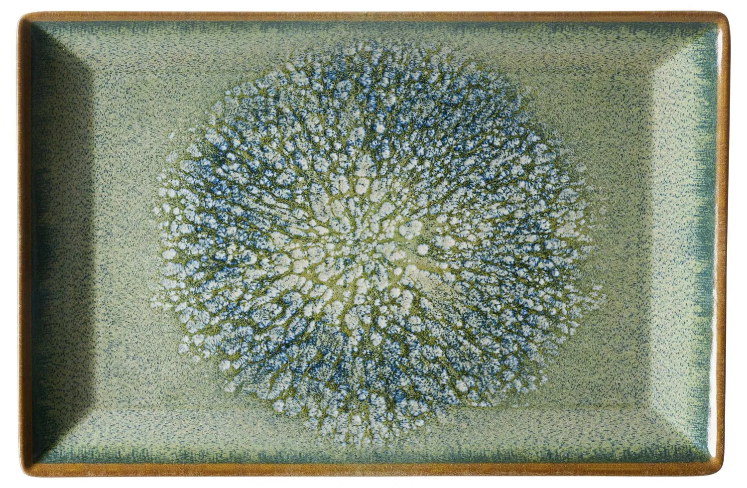 Hot Platte Verde | 30 x 20 cm | grün Platte