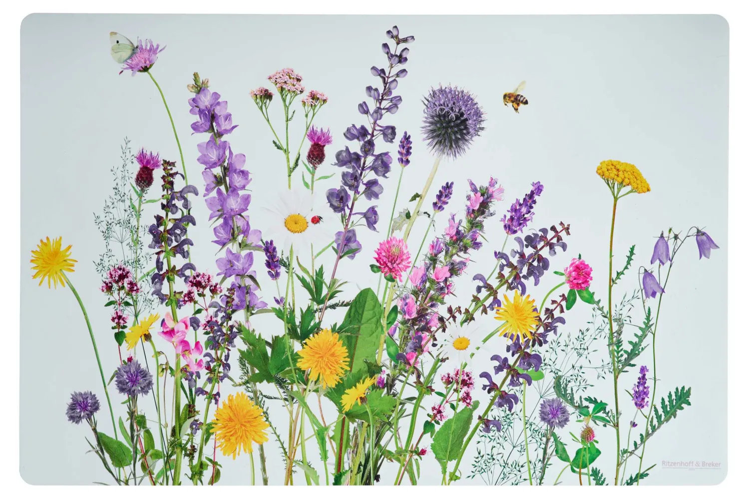 Best Platzmatte Flip Wildblume | 45 x 30 cm Platzmatte
