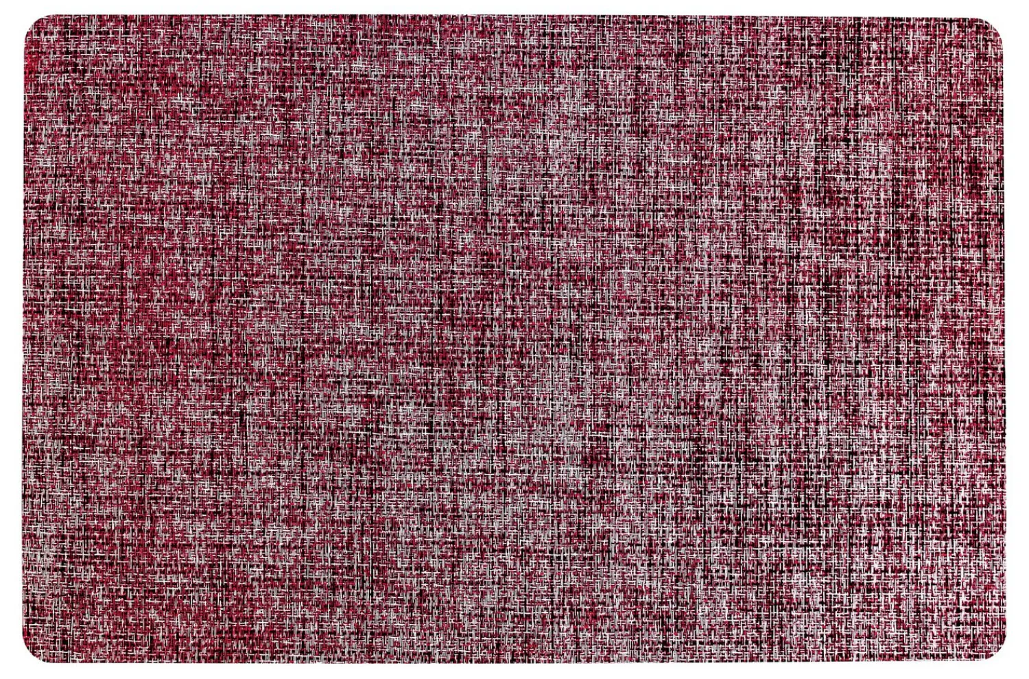 Discount Platzmatte Linen | 43,5 x 28,5 cm | rot Platzmatte