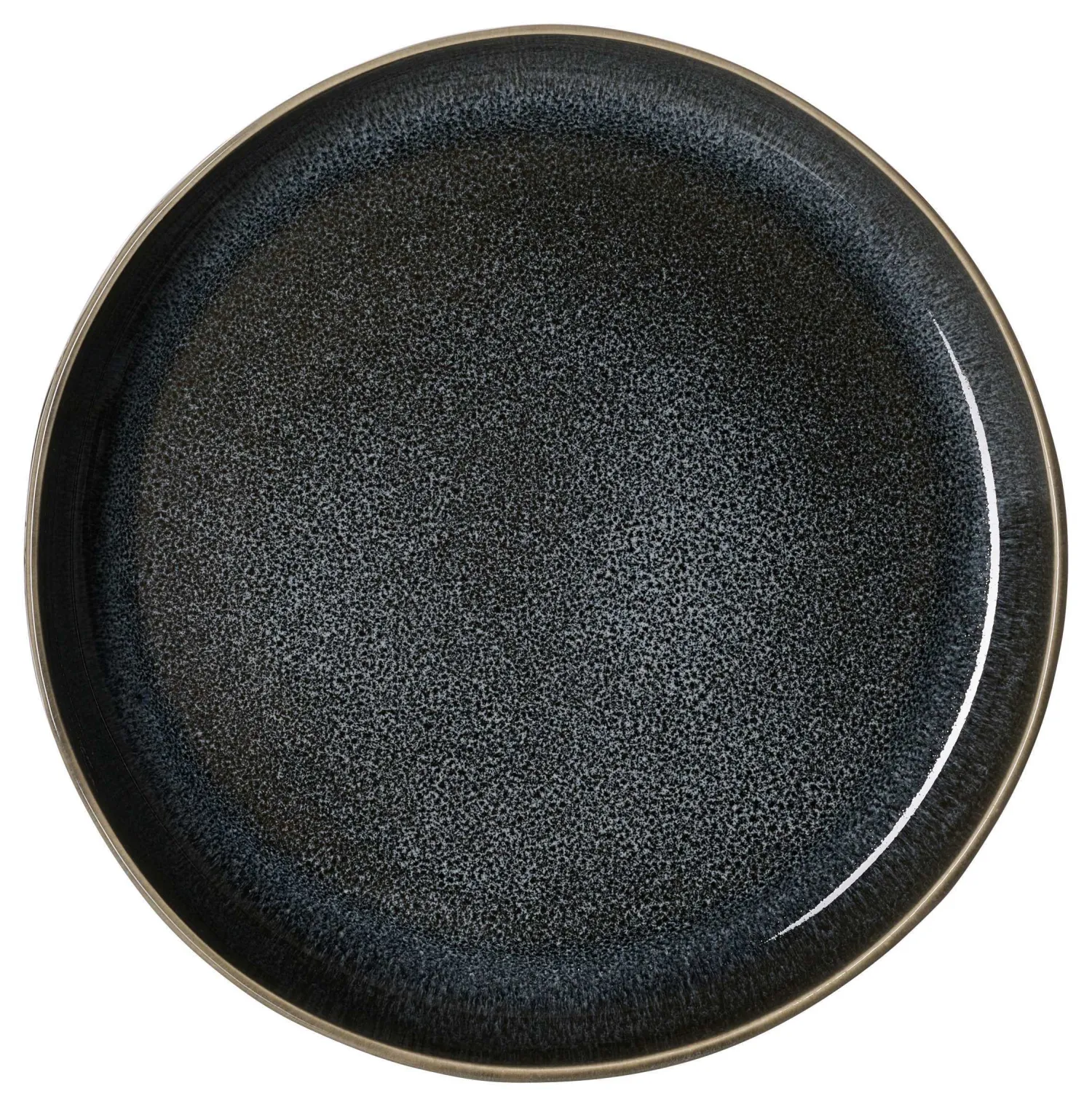 Online Platzteller Eda Schiefer | 33,5 cm | grau Teller