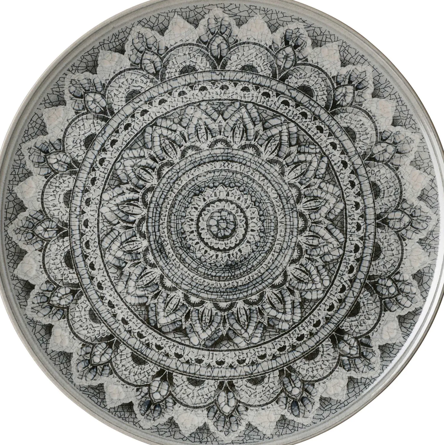 Clearance Platzteller Rimini Mandala Stone | 32 cm | grau Teller