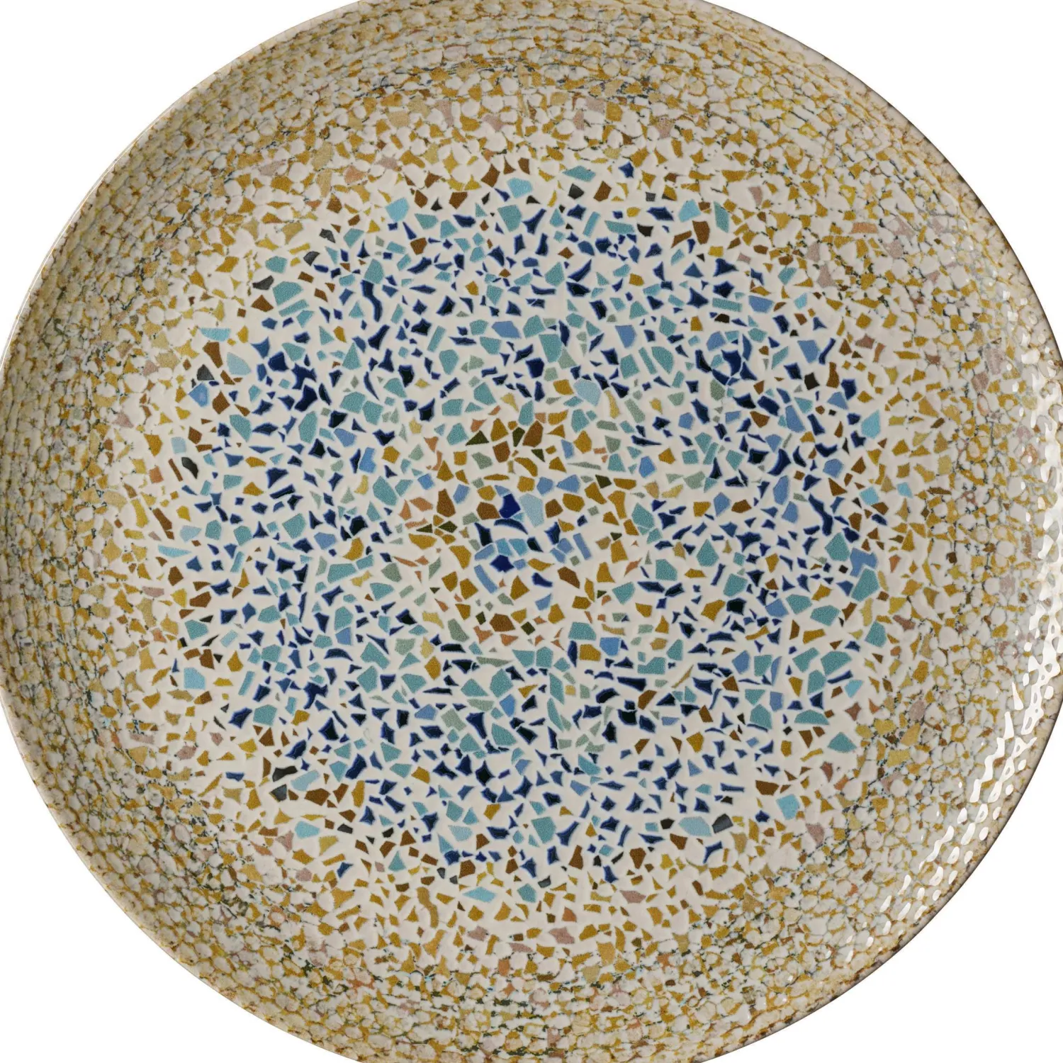 Sale Platzteller Rimini Mosaik Sand | 32 cm | beige Teller