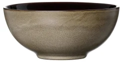 Clearance Poke Bowl Schale Merida | 17,5 x 17,5 x 7,5 cm | braun Schale