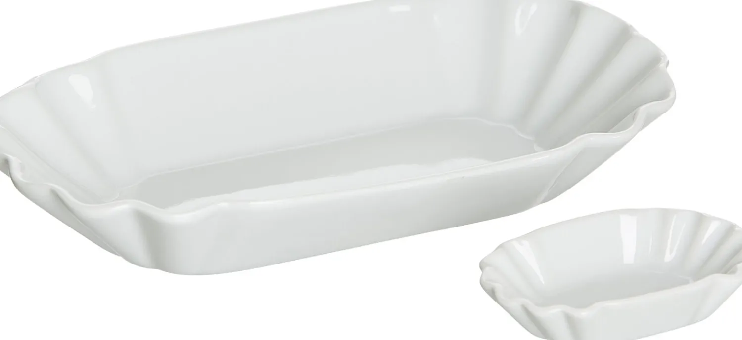 Discount Pommes Dipschale Bianco | 8 x 5 x 2 cm | weiss Schale