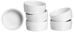 New Ramekin Schalen-Set Bianco | 6-teilig | 55 ml | weiss Schale