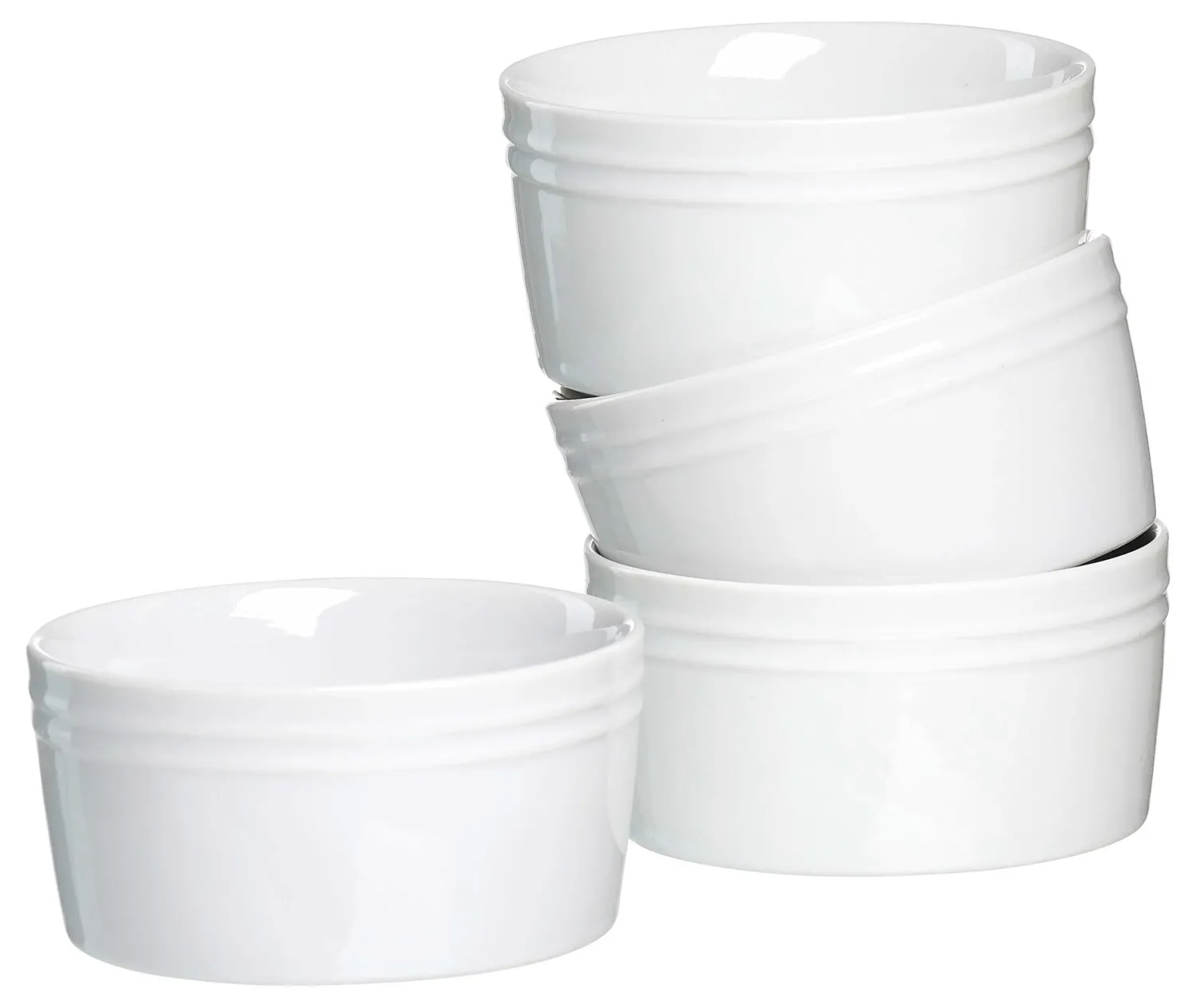 Clearance Ramekin Schalen-Set Bianco | 4-teilig | 220 ml | weiss Schale
