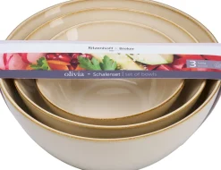 Best Schalen-Set Olivia | 3-teilig | beige Schale