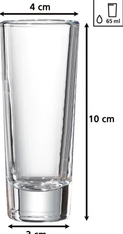 Discount Schnapsgläser-Set Skol | 6-teilig | 65 ml Gläser-Set
