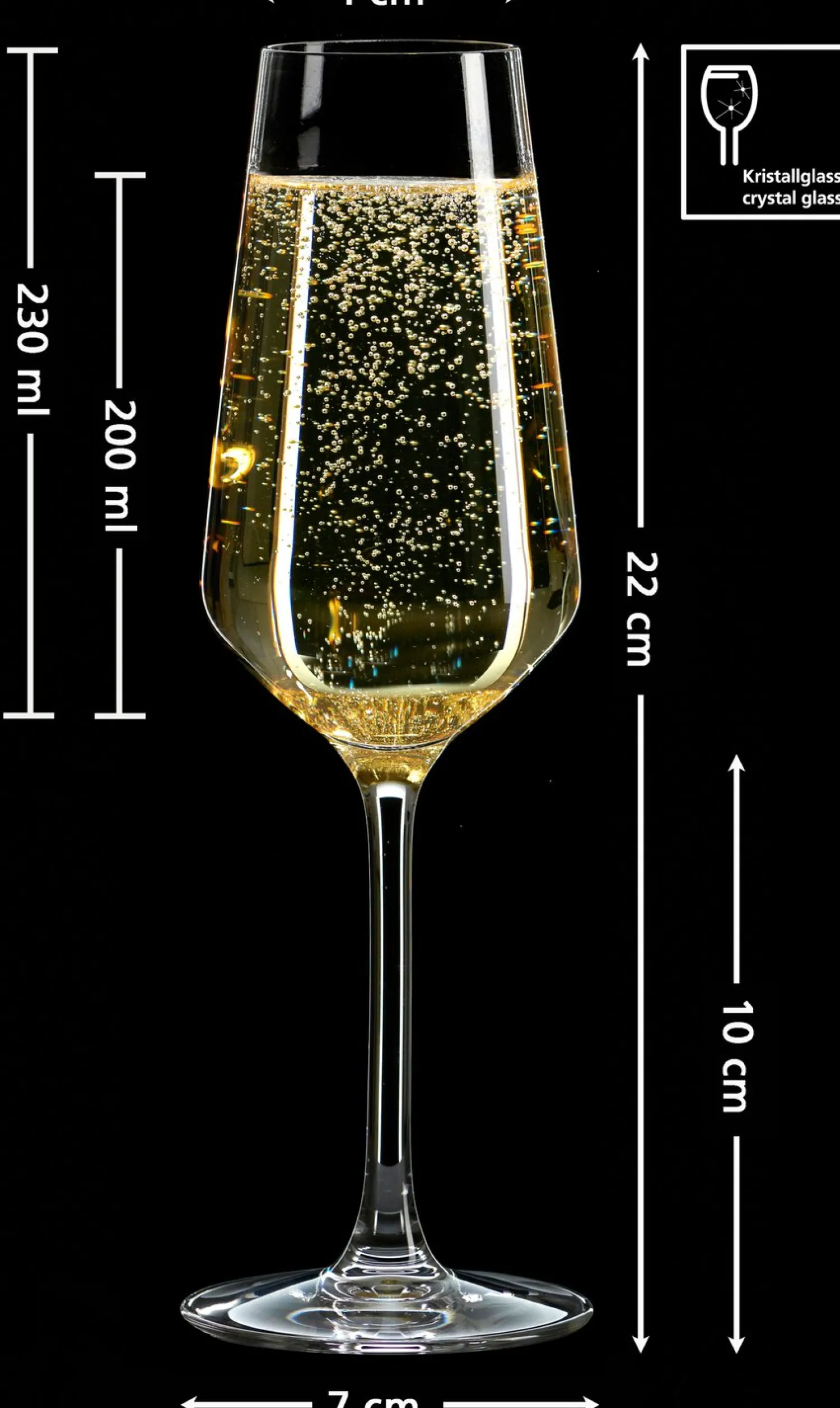 Online Sektgläser-Set Mambo | 4-teilig | 230 ml Gläser-Set