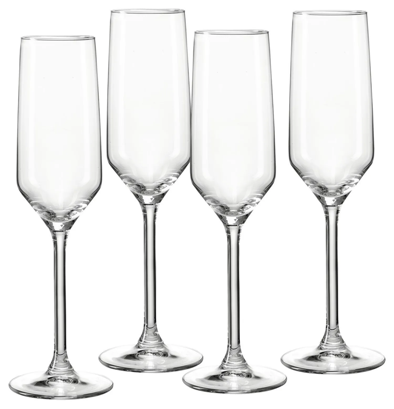 Hot Sektgläser-Set Rumba | 4-teilig | 220 ml Gläser-Set
