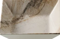 Servierschale Arezzo | 17 x 17 x 5 cm | braun Schale