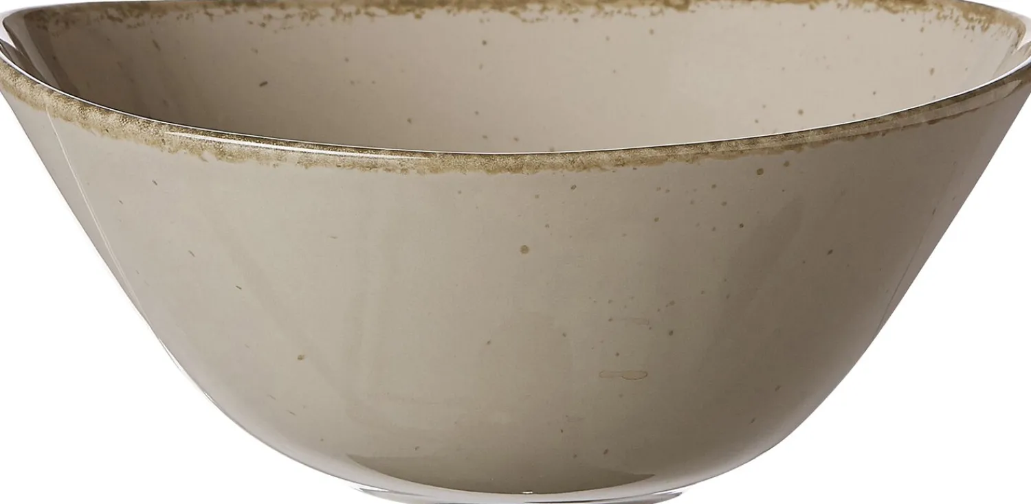 Sale Servierschale Casa | 19 x 16,5 x 8 cm | grau | oval Schale