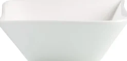 Best Servierschale Melodie | 18,5 x 18,5 x 5 cm | weiss Schale