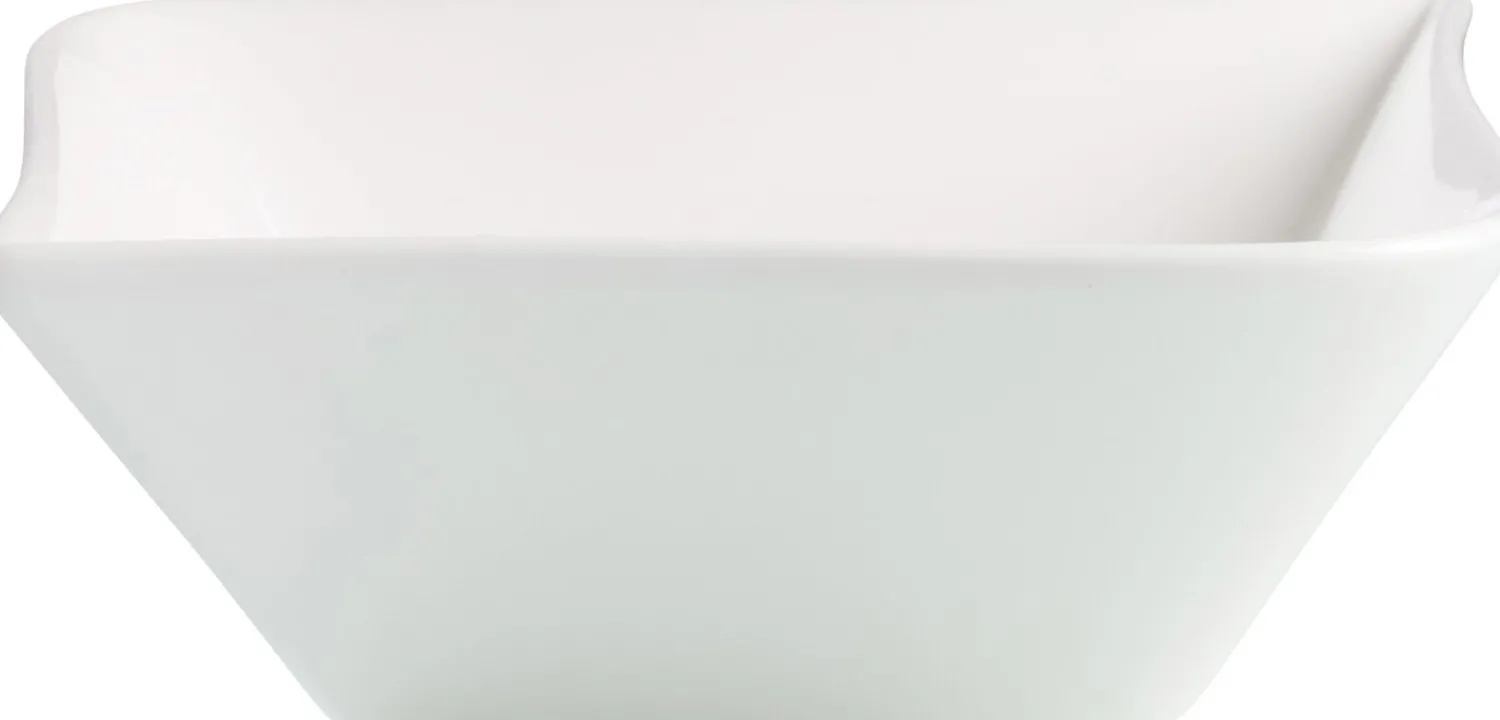 Best Servierschale Melodie | 18,5 x 18,5 x 5 cm | weiss Schale