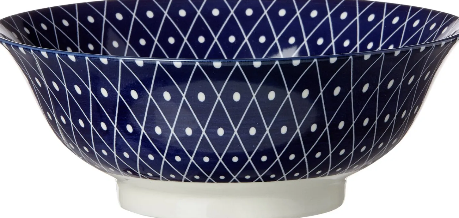Best Servierschale Royal Reiko | 21 x 21 x 8 cm | blau Schale