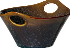 Best Servierschale Troms | 20 x 18 x 10 cm | terra | mit Henkel Schale