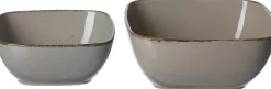 Hot Servierschalen-Set Casa | 2-teilig | grau Schale