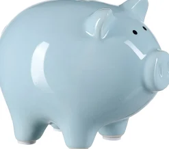 Sparschwein Piggy | 15,5 x 12,5 x 11,5 cm | blau Spardose