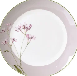 Online Speiseteller Flora Blüte Gris | 27 cm | grau Teller