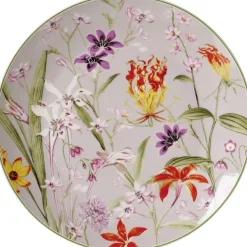 Best Speiseteller Flora Garten Gris | 27 cm | grau Teller