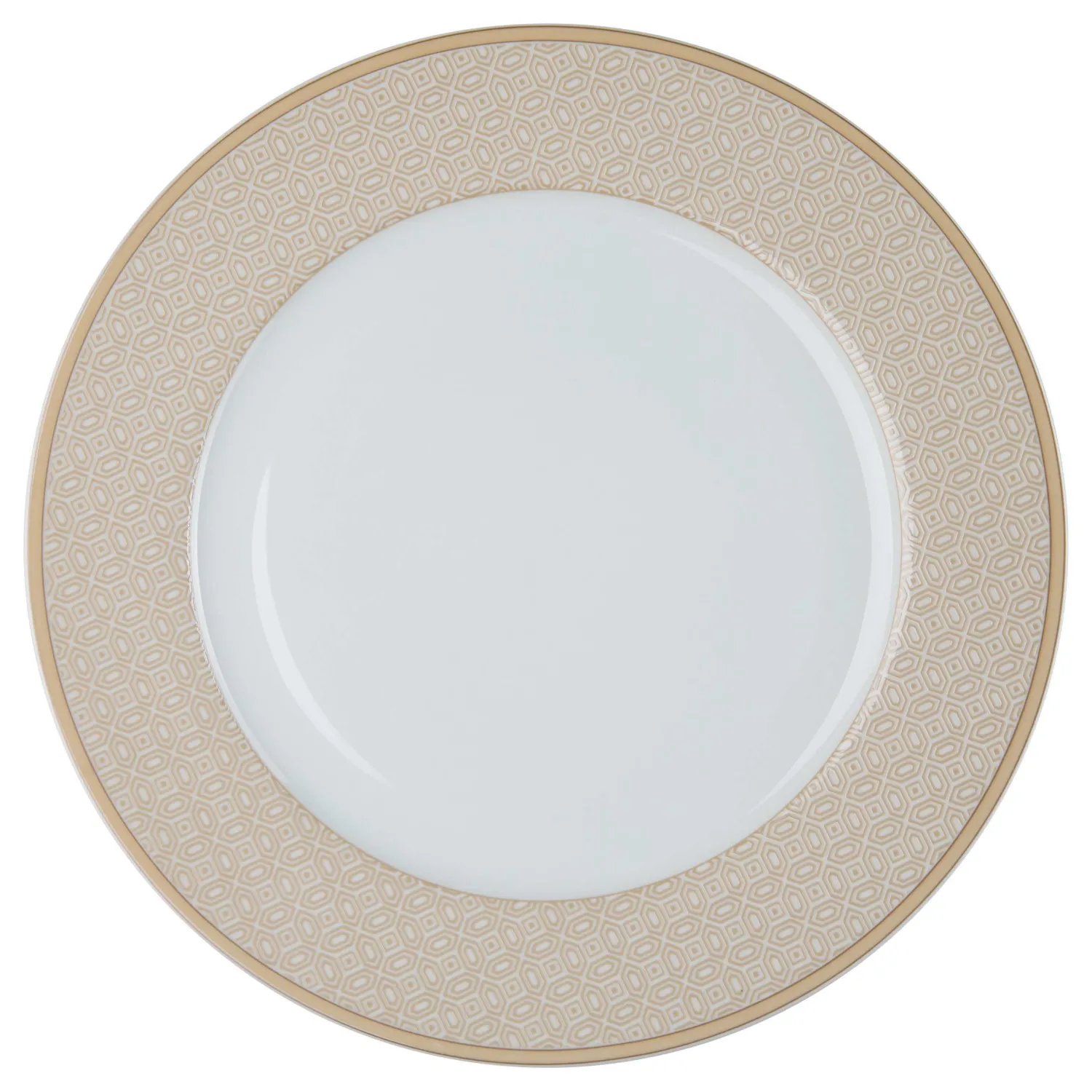 Best Speiseteller Geo | 27 cm | weiss Teller