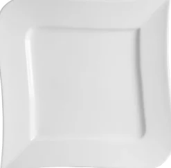 Best Speiseteller Melodie | 28 x 28 cm | weiss Teller