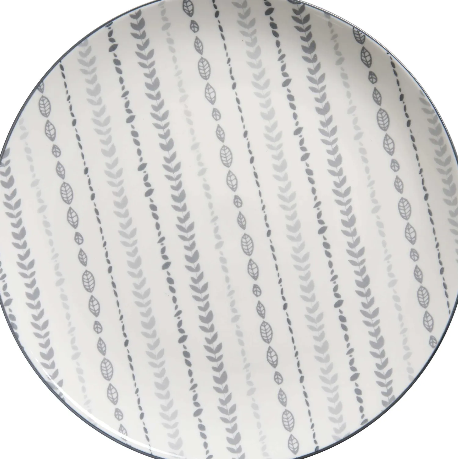 Speiseteller Sendai Ranke | 27 cm | grau Teller