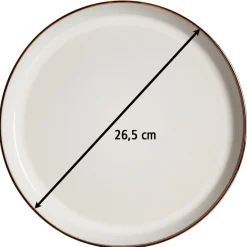 Outlet Speiseteller Visby | 26,5 cm | weiss Teller