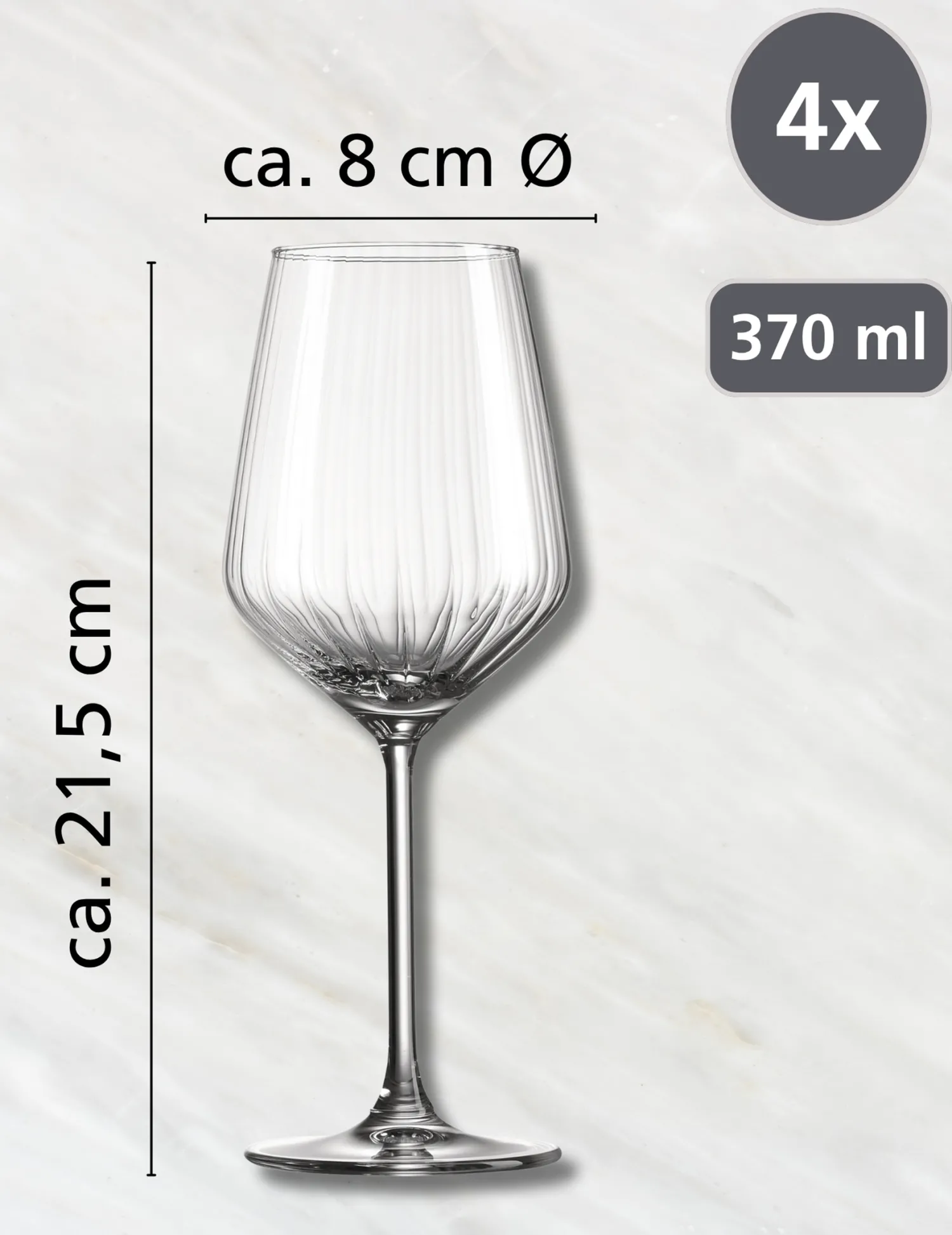 Clearance Stielgläser-Set Jive | 12-teilig Gläser-Set