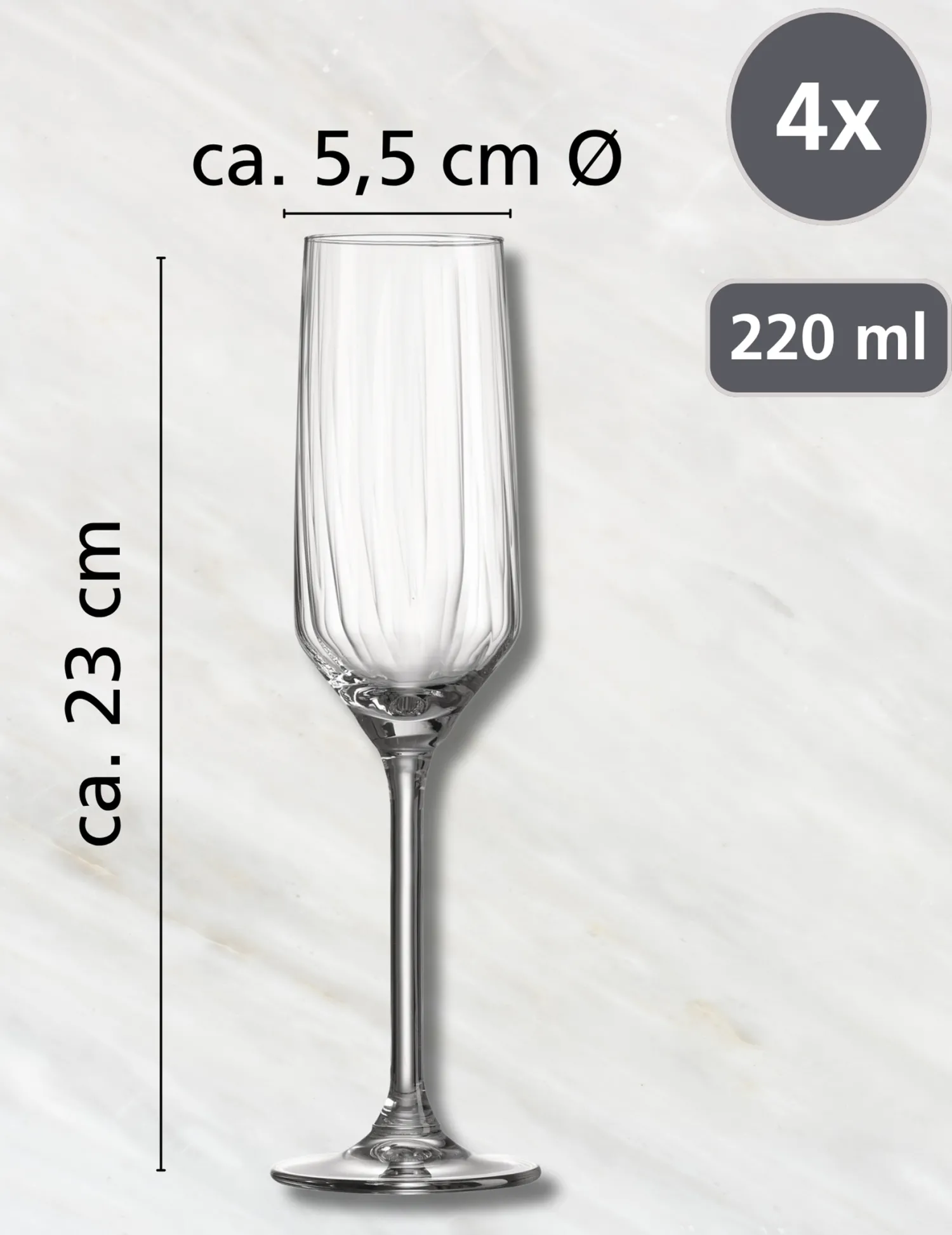 Clearance Stielgläser-Set Jive | 12-teilig Gläser-Set