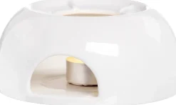 Online Stövchen Bianco | 14 x 7 x 14 cm | weiss Teezubehör