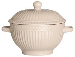Best Suppenschale Senja | 18 x 15 x 13 cm | creme | mit Deckel Suppentasse