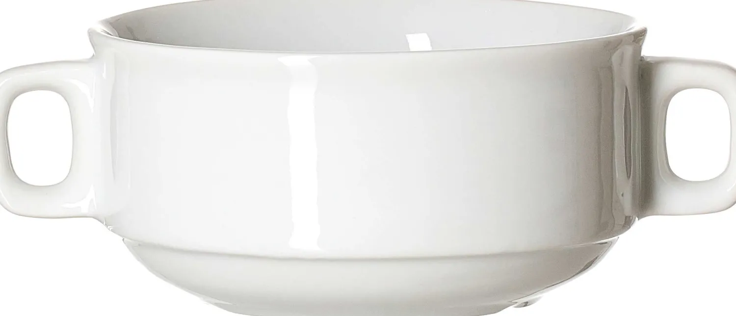 Online Suppentasse Bianco | 245 ml | weiss | stapelbar Suppentasse