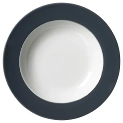 Discount Suppenteller Doppio | 22 cm | anthrazit Teller